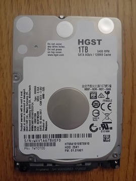 Dysk HDD HGST 1TB SATA III KIESZEN GEMBIRD