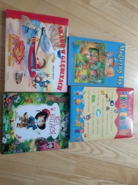 Zbiór 4 książek dla dzieci - Wielka księga 