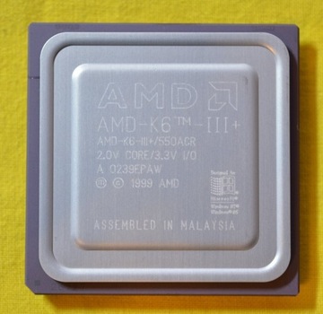 PROCESOR AMD K6-III+ 550 ACR KRÓL SOCKET 7