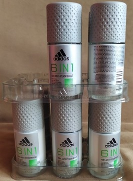 Adidas antyperspirant 6w1 - 5 szt.