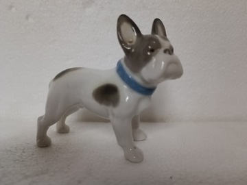 Bulldog Francuski porcelana metzler&orloff niemcy 