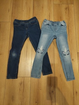 Jeans 140 dziewczynka spodnie