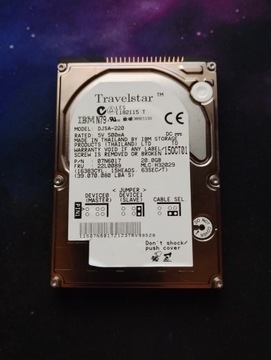 Dysk HDD Travelstar IBM 20 GB PATA DJSA-220