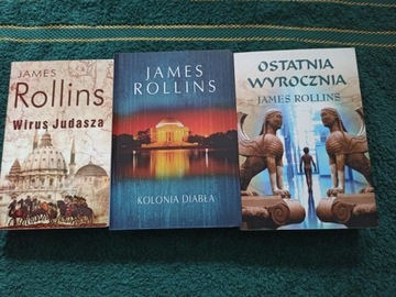 Zestaw 3 książek James Rollins