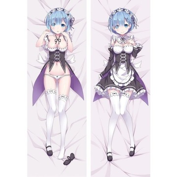 Re:Zero Anime Dakimakura 140x40cm Poszewka