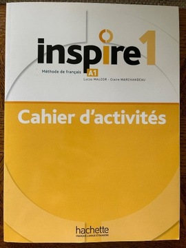 Inspire 1. A1. Cahier d`activites. Zeszyt ćwiczeń