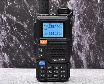 QUANSHENG UV-5R PLUS - policja PSP wojna