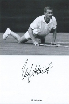 Ulf SCHMIDT oryginalny autograf! TENIS