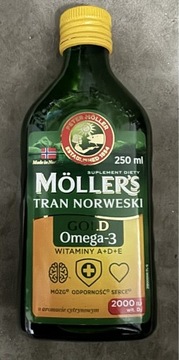 Tran norweski Gold Omega-3 Mollers