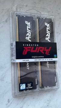 Kingston FURY DDR5 16GB(2x8GB) 5200MHz CL40 Beast Black 