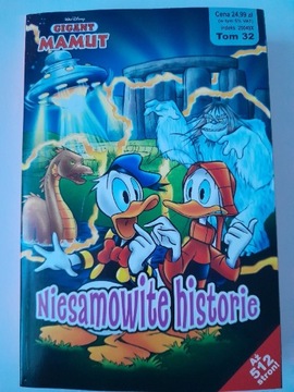 Komiks z Kaczorem Donaldem "Niesamowite historie" 