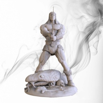 Figurka druk 3D żywica " Conan "- 12cm/120mm