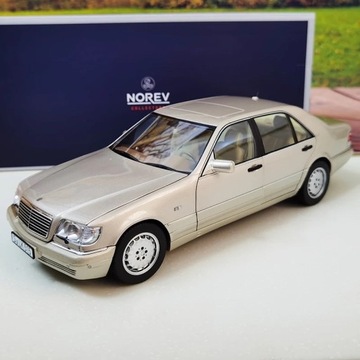 MERCEDES BENZ 600 1997 r. skala 1:18!SUPERPREZENT!