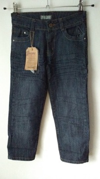 Spodnie 32/34 Comfort jeansowe haft 