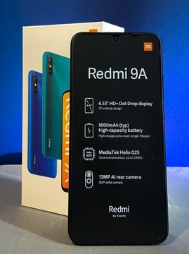 Smartfon Xiaomi Redmi 9A 2 GB / 32 GB  (Grafitowy)
