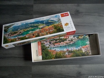 Puzzle 500 Kotor, Montenegro panorama komplet