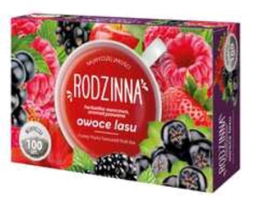 Rodzinna ekspresowa owoce lasu 100x2g