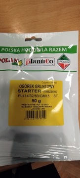 Ogórek gruntowy Starter 50g plantico