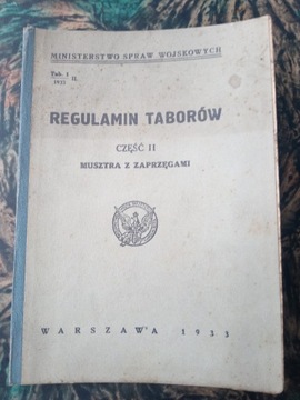 REGULAMIN TABORÓW 1933 CZĘŚĆ 2
