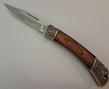Ekskluzywny nóż składany Herbertz 204213, ozdobne okucia