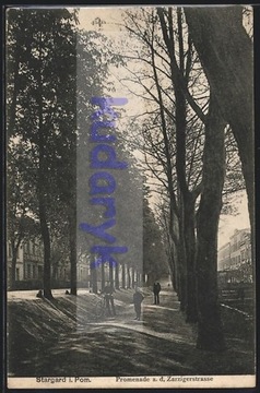 STARGARD Promenade a. d. Zarzigerstrasse 1908