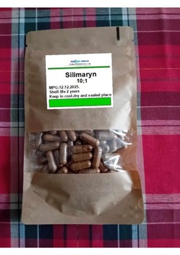 Silymaryna kapsułki żelatynowe 100szt 500 mg