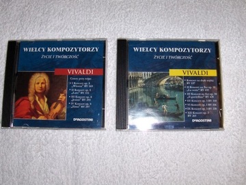 Wielcy kompozytorzy Vivaldi zestaw dwie płyty