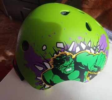 Kask Sportowy Avengers Hulk