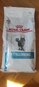Sucha karma Royal Canin analergenic otwarte opak.