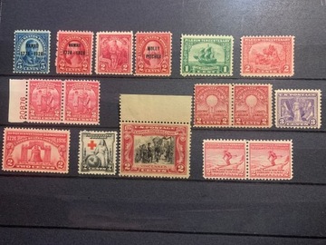 Stare znaczki pocztowe USA 1925-32 **