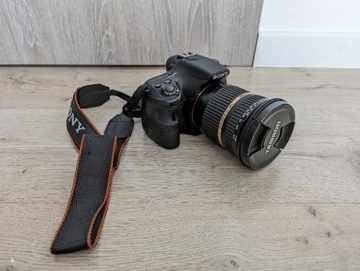 Sony Alfa SLT-A58 lustrzanka cyfrowa,dwa obiektywy