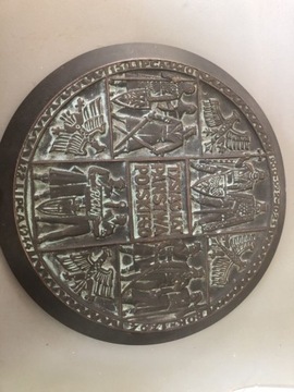  Medalion 26 cm Tysiąc Lat Państwa Polskiego