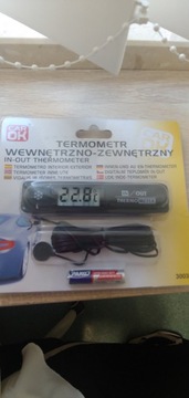 Termometr zewnętrzny - wewnętrzny