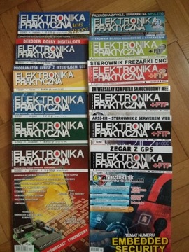 12x magazyn Elektronika praktyczna 2007-2015