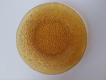 Talerzyk Sahara (ok 16,5 cm), Ząbkowice, szkło PRL
