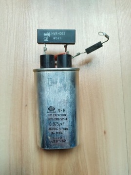 Kondensator z mikrofalówki 0,9u75F 1900VAC Daewo