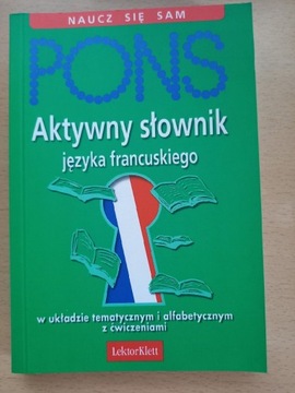 PONS Aktywny słownik tematyczny jęz. francuskiego