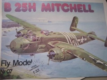 FModel 07-- B25 H Mitchell-- braki