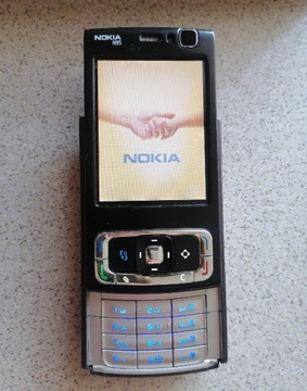 Kultowa ładna Nokia N95 telefon GSM menu w języku polskim 