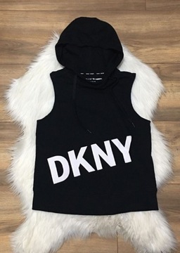 Czarny bezrękawnik DKNY S 