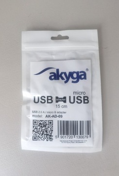 Przejściówka micro USB - USB 