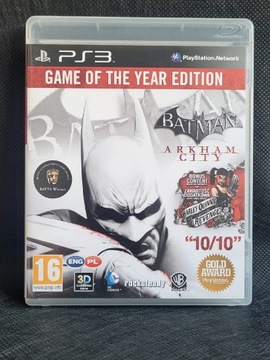 Batman Arkham City GOTY PL PS3