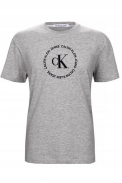 T-shirt męska okrągły dekolt Calvin Klein JeanGrey