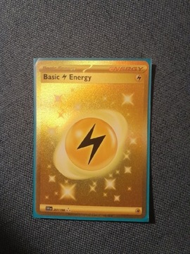 Pokemon Lightning Energy Secret Rare