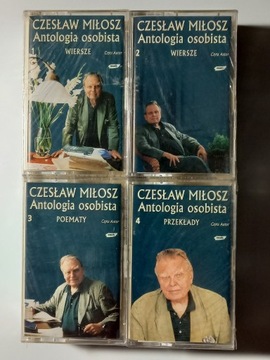 Antologia osobista Miłosz (książka+4 kasety) FOLIA