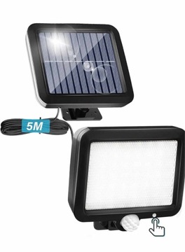 BENMA Lampa solarna zewnętrzna z czujnikiem ruchu