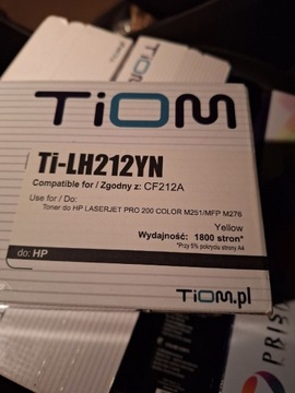 Toner TiOM do HP Ti-LH212YN żółty 