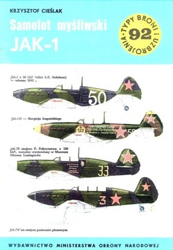 TBiU nr 92 Samolot myśliwski JAK-1 