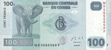 Kongo - 100 Francs - 2013 - P98 - St.1