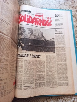 Tygodnik Solidarność numery od 1 do 37